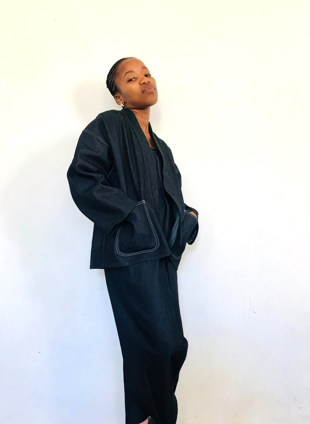 Denim Kimono Jacket (Available on Pre-order)