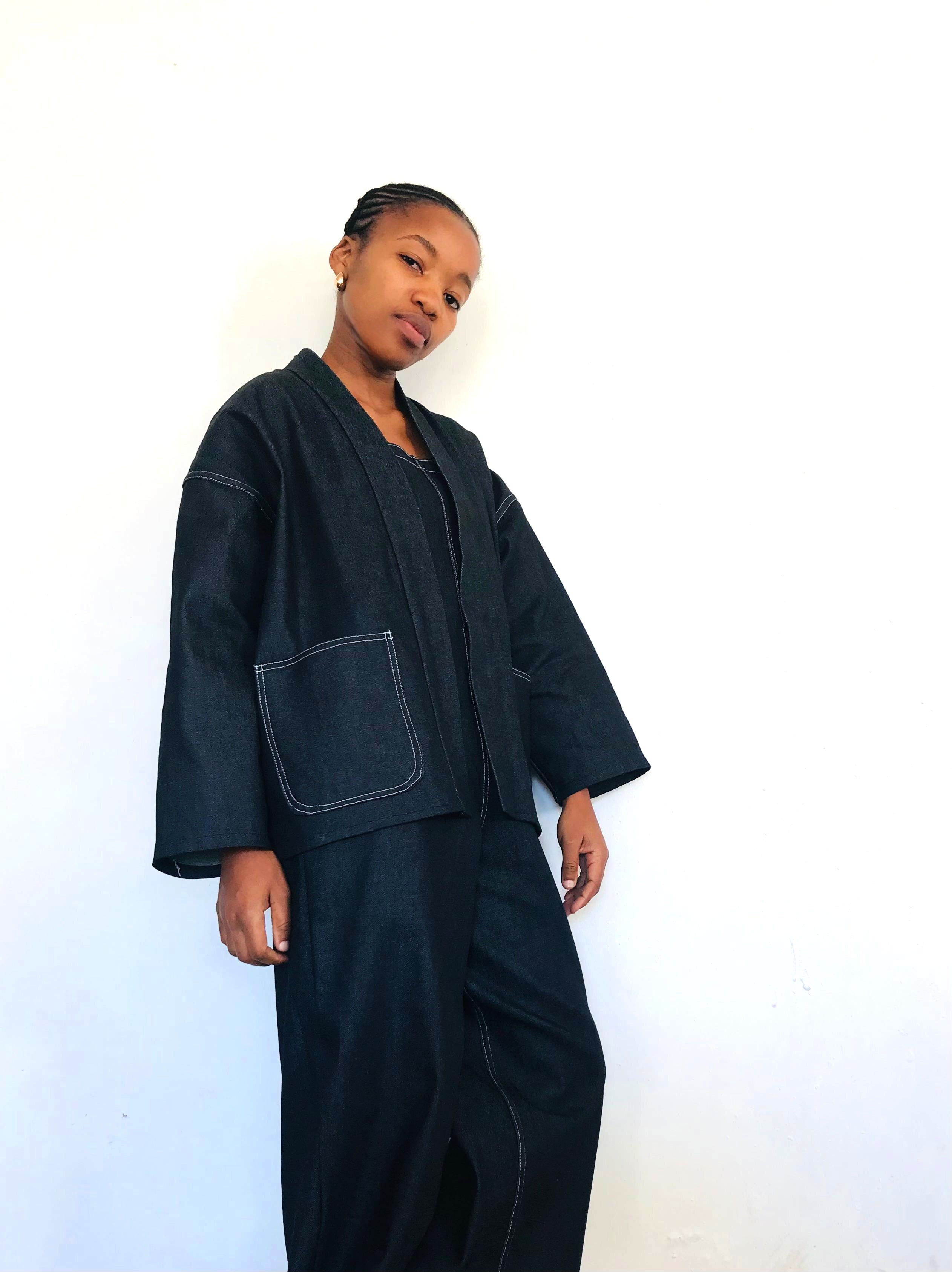 Denim Jumpsuit (Available on Pre-order)